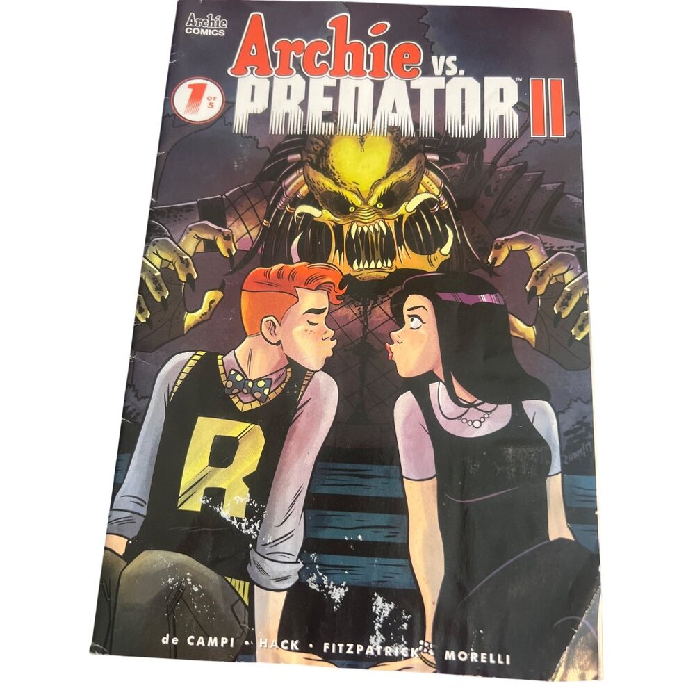 Archie Vs. Predator II #1 First Printing Comic Book Archie Comics De Campi Hack